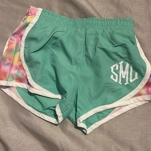 Youth extra small Marley Lily running shorts monogram SML